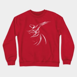 Cultural And Spiritual Dance Of The Dervish Line Art Crewneck Sweatshirt